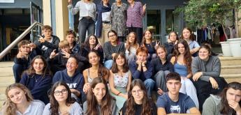Υποδοχή μαθητών Erasmus+ από το Poitiers στο LFHED
