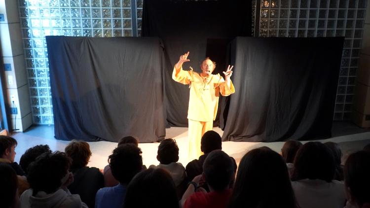 Les Fourberies de Scapin de Molière au Lycée franco-hellénique Eugène Delacroix