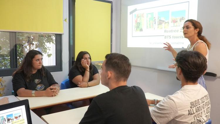 Les étudiants en BTS tourisme ont fait leur rentrée !