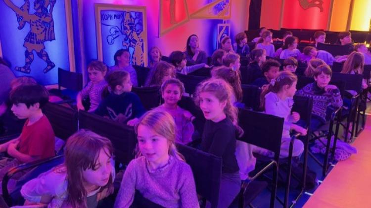 Sortie culturelle des CE1 au Megaro Mousikis !